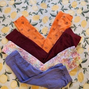 4-pack M Girls Leggings